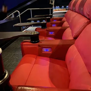They changed the seats in theater 1