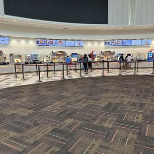 Concession stands area