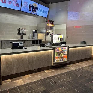 Pick up area for food