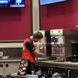 Spent 10 minutes trying to empty this machine.