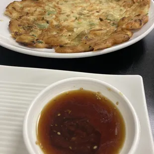 The vegetables  pancake my favorite