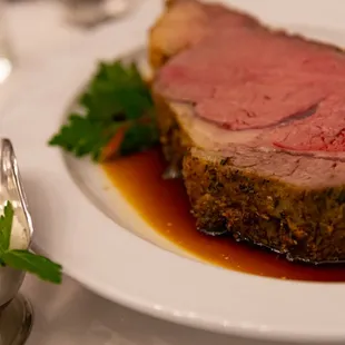 Delicious cuts of meat: Prime Rib