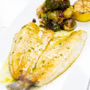 PAN SEARED BRANZINO