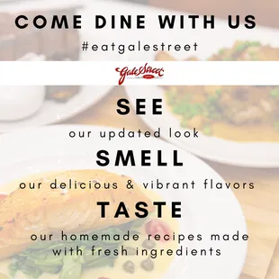 come eat at the all new Gale Street