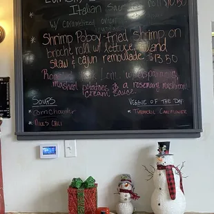 Specials board