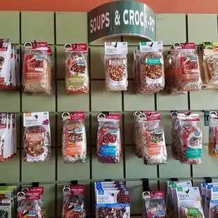 soups and crock pot mixes