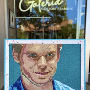 Custom frame for Dexter.