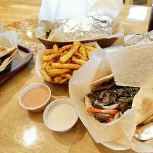Shawarma Pitas