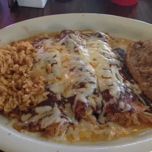 Mole Enchiladas