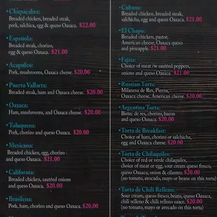 Menu, June 2024 (3/3)