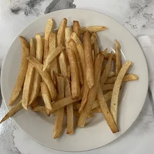 Wonderful fresh-cut french fries!
