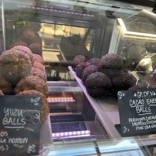 Huge energy balls