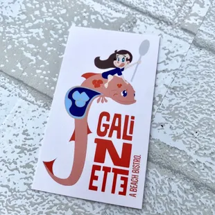 Cute business card