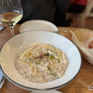 Special for Valentine&apos;s Day truffle risotto $38