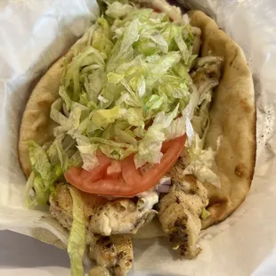Chicken gyro