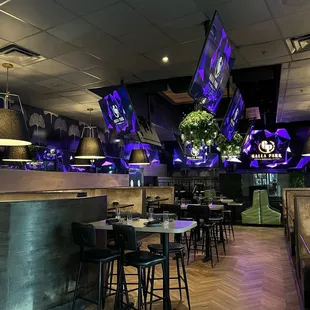 interior, sushi and sashimi