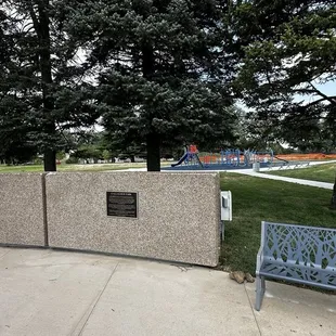 Memorial and park