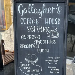 Lots of goodies all morning long!