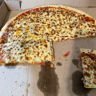 Sausage &amp; Pepperoni Pizza