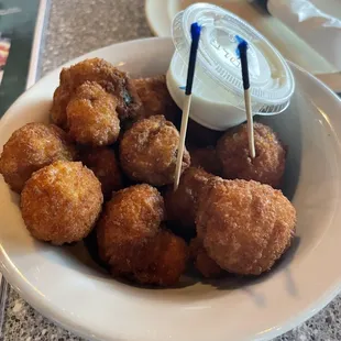 Fried mushrooms