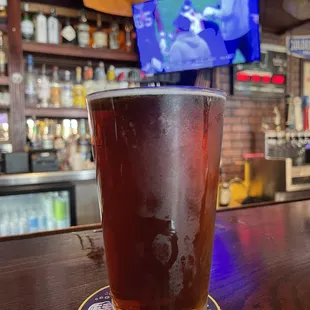 a pint of beer
