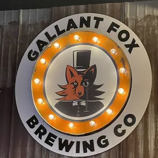 the logo of the brewery