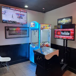 Small game corner inside