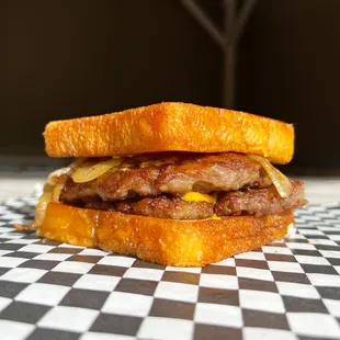 Double Gally Melt Burger