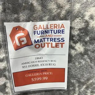Rug price