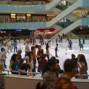 Sunday at the ice rink