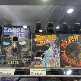 Zombie Ice &amp; Dust cold beer