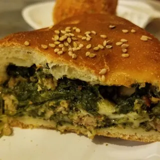 Spinach & Cheese & Sausage