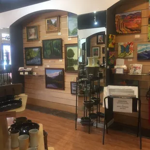 Diverse art gallery!