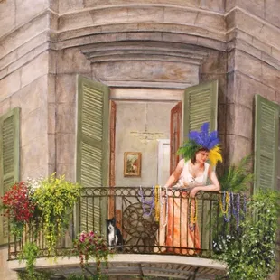 On Mardi Gras Day by Thomas Lofton