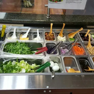 salads, interior