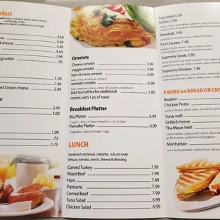 Breakfast, Lunch, Panini
