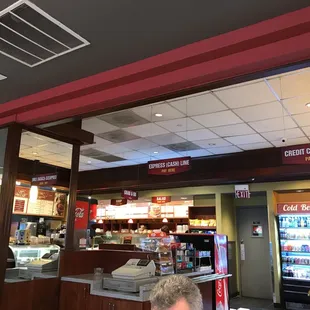 Burritos, gyros, sandwiches, coffee, chips and more.