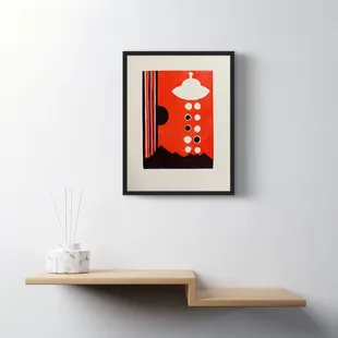 James Duhon linocut, contemporary art, New Mexico