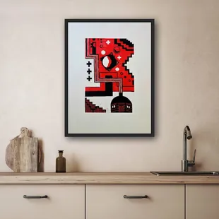 James Duhon linocut, contemporary art, New Mexico