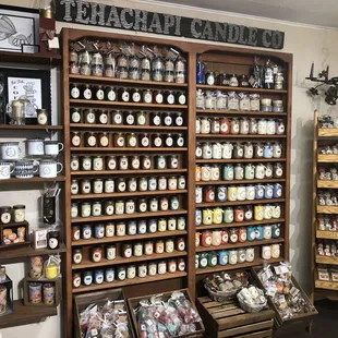 Lots of candles to choose ftom