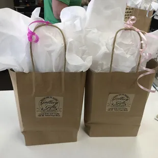 They will wrap your gifts for you