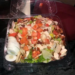 Cobb salad, minus blue cheese.