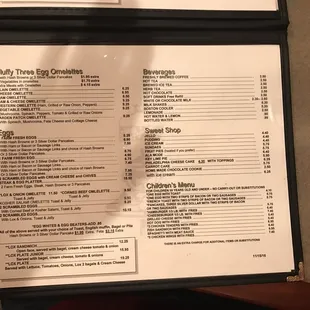 menu, sushi and sashimi