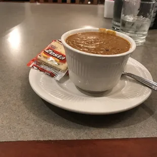 Cup of chili soup - not bad at all