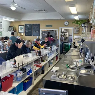 Counter area