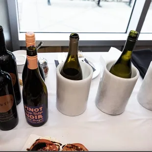Wine selection of guests