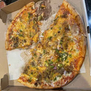 Cheesesteak Pizza
