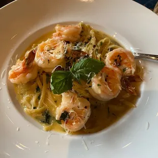 Shrimp Pasta Dish - I didn't order it so I don't know it's name!