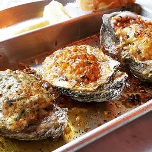 Gallier&apos;s famous Oyster Trio
Charbroiled, Creole &amp; Rockefeller Oysters
