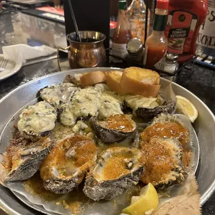 Oysters Rockefeller
